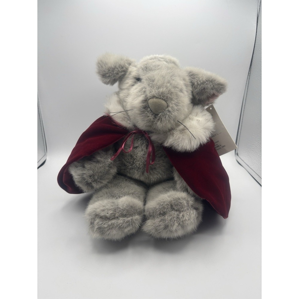 Francesca Hoerlein Nutcracker Rat Mouse King Plush Maas Bros Macy's Vtg Xmas